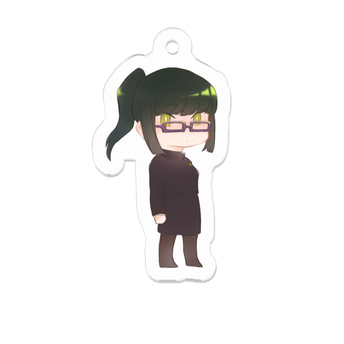 真希さんアクリルキーホルダー - 50 x 50 (mm)