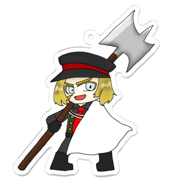 アクリルキーホルダー - 70 x 70 (mm)