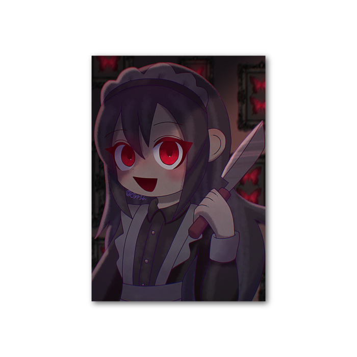 フォト風カード - 縦 - 片面