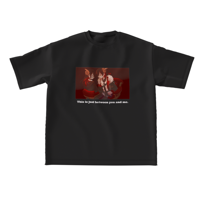 ビッグシルエットTシャツ - L -