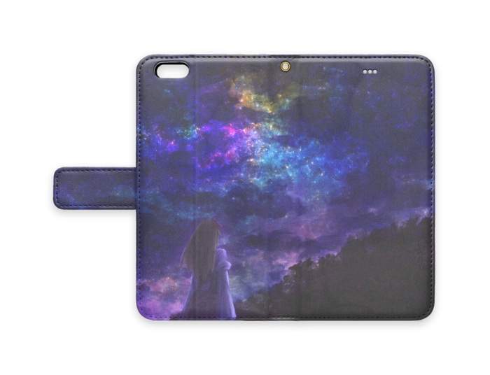 手帳型iPhoneケース - iPhone 6 Plus / 6s Plus - ストラップ穴 あり
