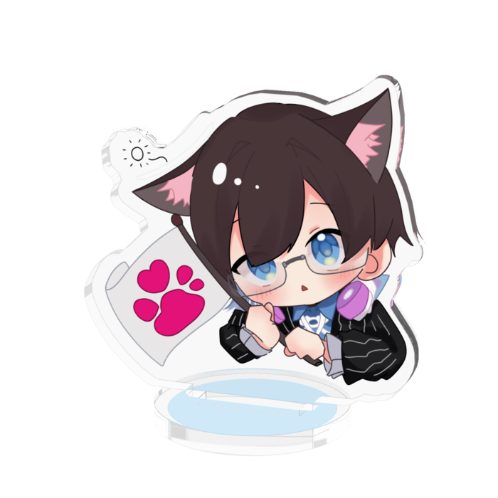 ゆるふぁい※文字なし- 50x50mm