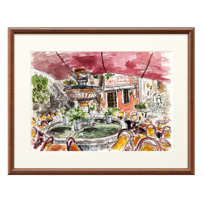 A4 - 額縁・ブラウン