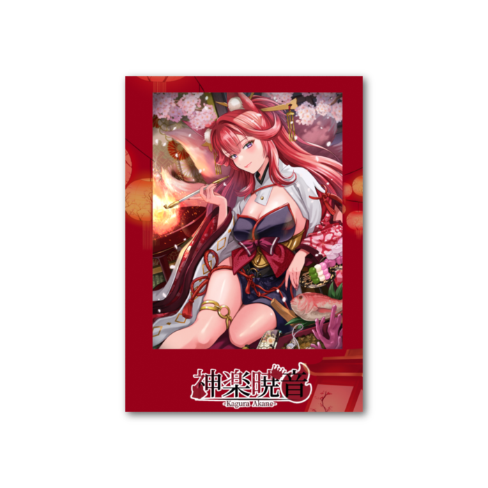 フォト風カード - 縦 - 片面