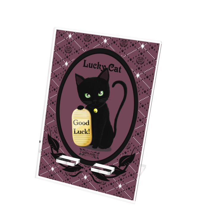 黒猫ver_001パープル