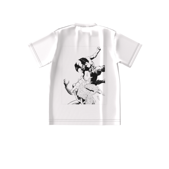 ビッグシルエットTシャツ - S - 背面