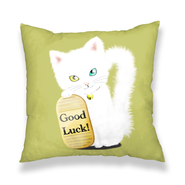 白猫オッドアイver＿004イエロー