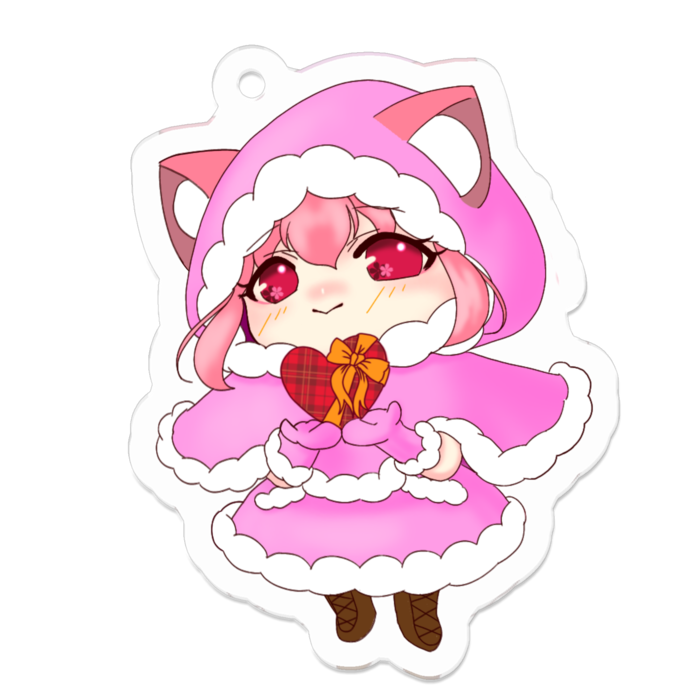 アクリルキーホルダー - 50 x 50 (mm)