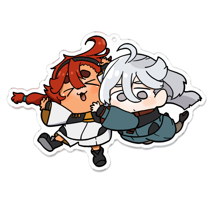 アクリルキーホルダー - 100 × 100 (mm)