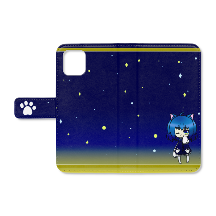 手帳型iPhoneケース - iPhone11 - ストラップ穴 なし