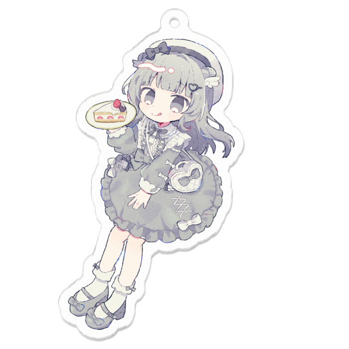 アクリルキーホルダー - 70 x 70 (mm)