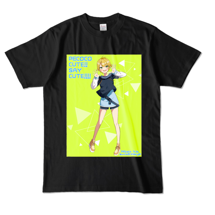 カラーTシャツ - L - ブラック (濃色)