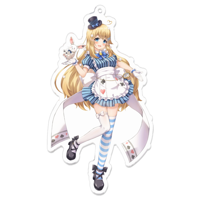 アクリルキーホルダー - 100 x 100 (mm)