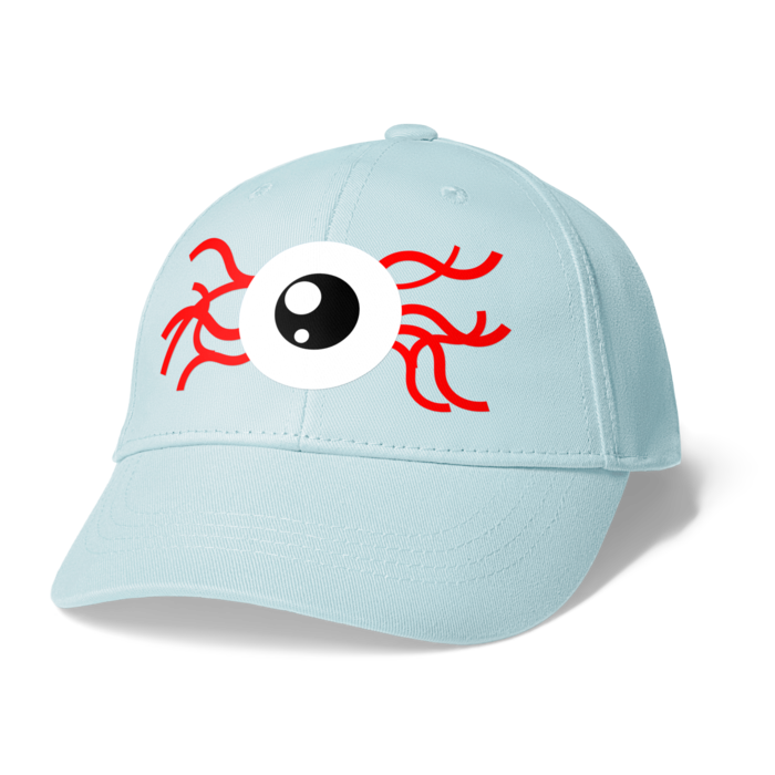 めだまキャップ（血管） - ライトブルー