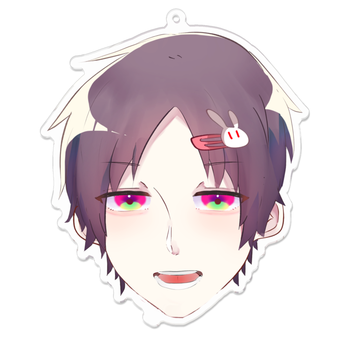 アクリルキーホルダー - 100 x 100 (mm)