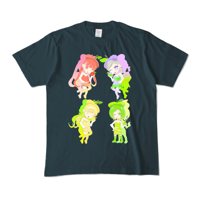 カラーTシャツ - M - デニム (濃色)