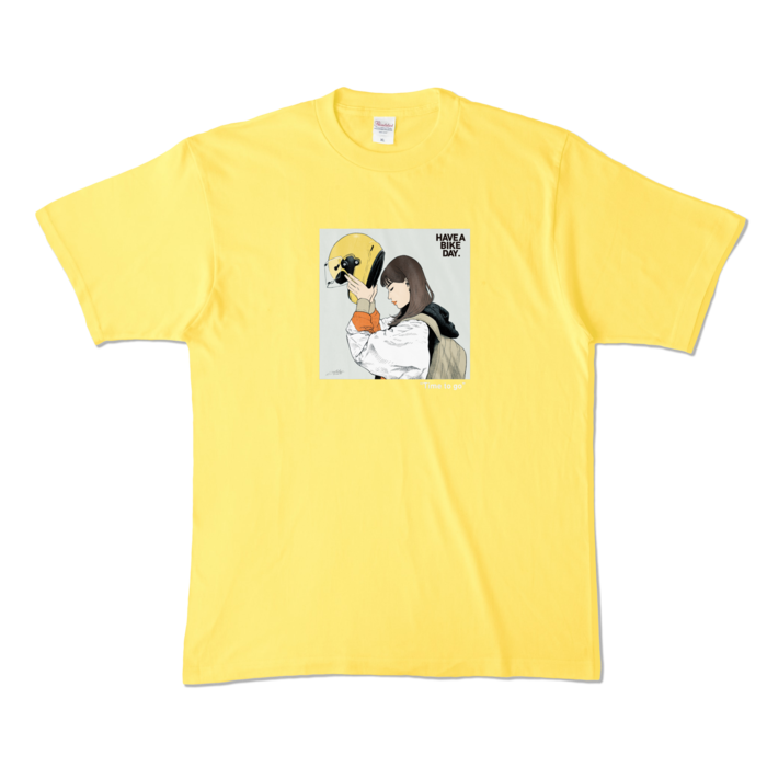 カラーTシャツ - XL - イエロー (濃色)