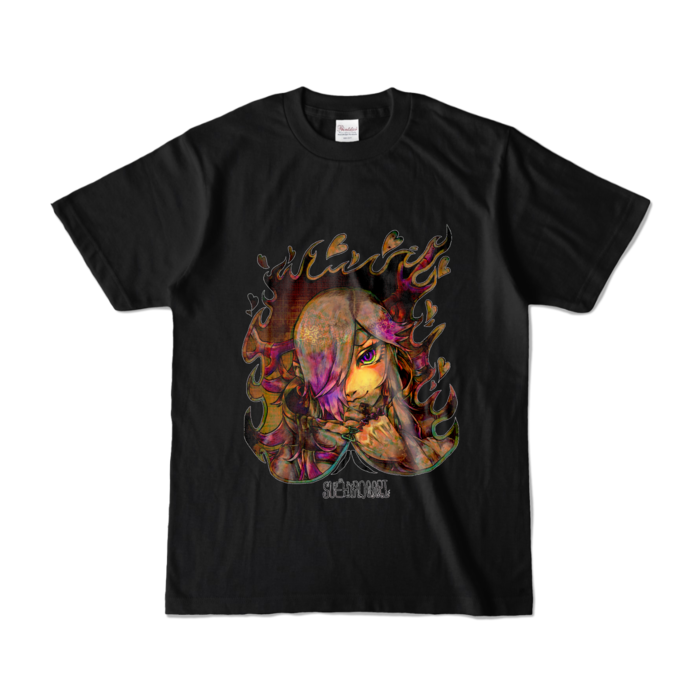 錆ムーディーTシャツ前デザインS