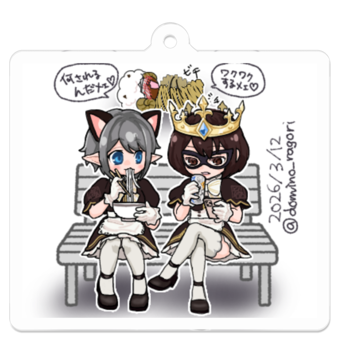 アクリルキーホルダー - 50 x 50 (mm)(53)