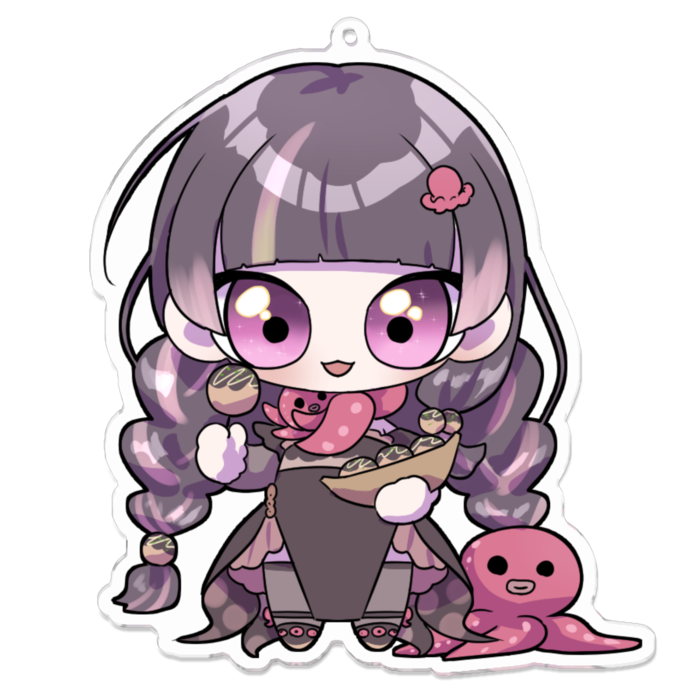 アクリルキーホルダー - 100 x 100 (mm)