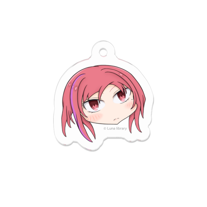 アクリルキーホルダー(コーティング) - 50 x 50 (mm)