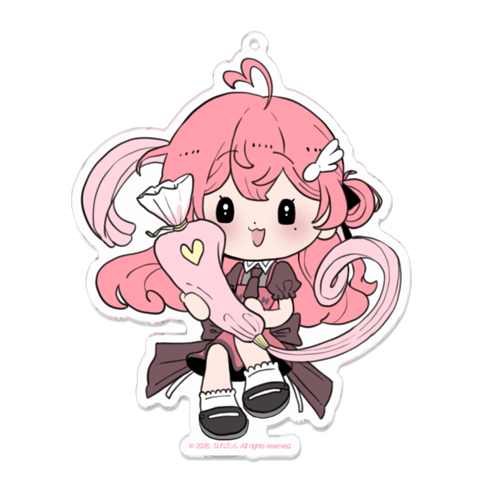 アクリルキーホルダー - 100 x 100 (mm)