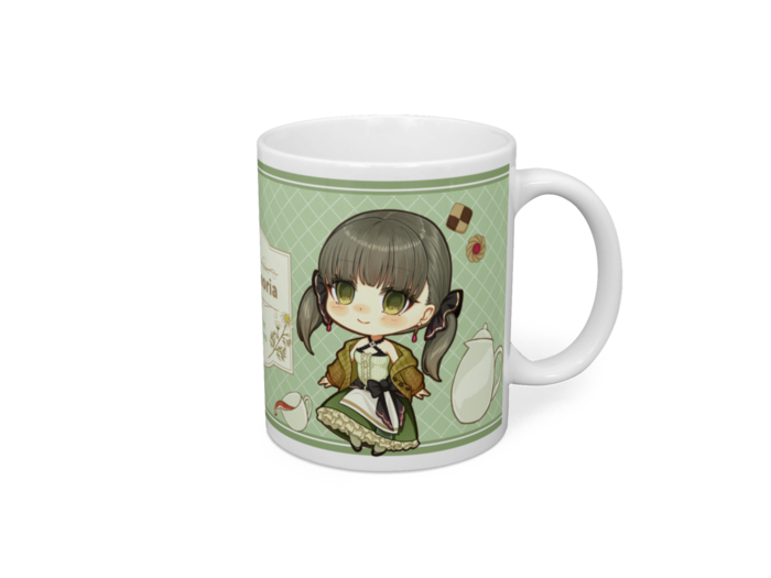 マグカップ - 直径 8 cm / 高さ 9.5 cm