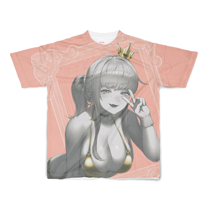 フルグラフィックTシャツ - S - 両面印刷