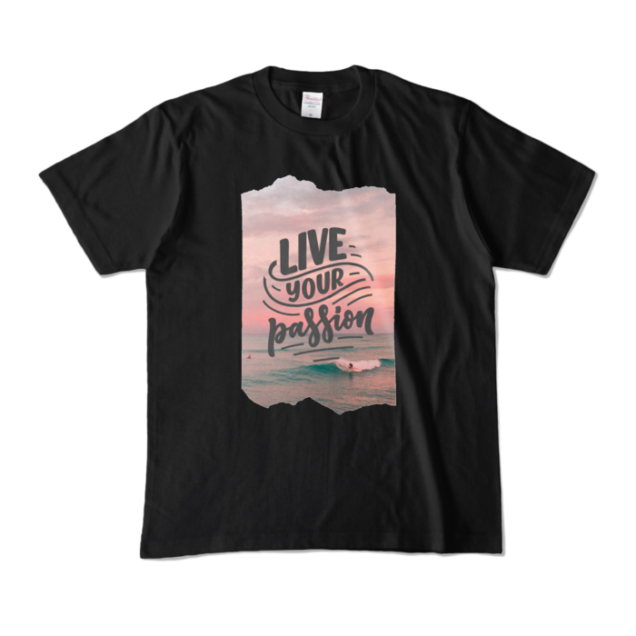 カラーTシャツ - M - ブラック (濃色)