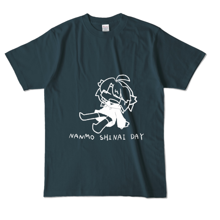 カラーTシャツ - L - デニム (濃色)