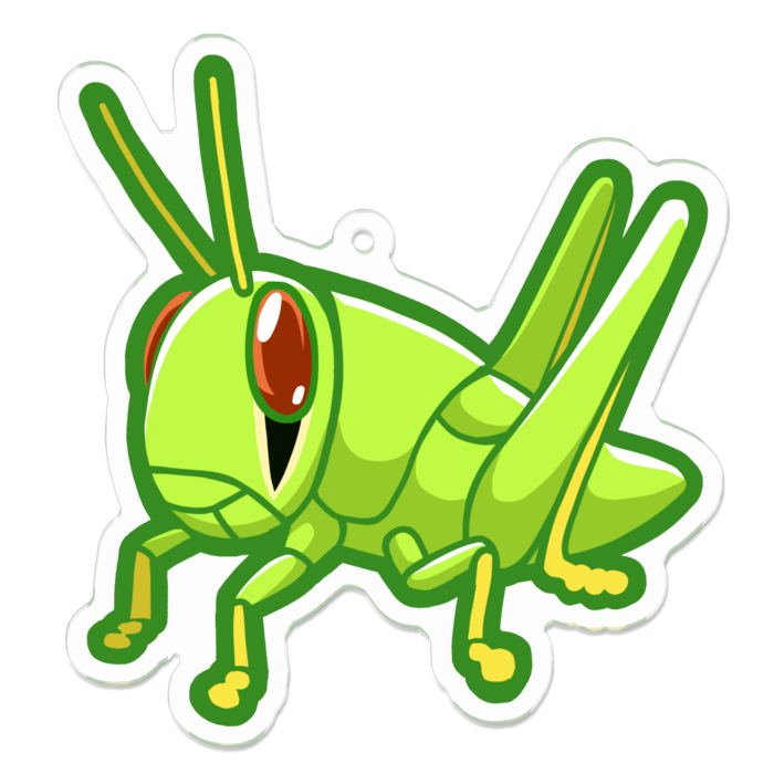 アクリルキーホルダー - 70 x 70 (mm)