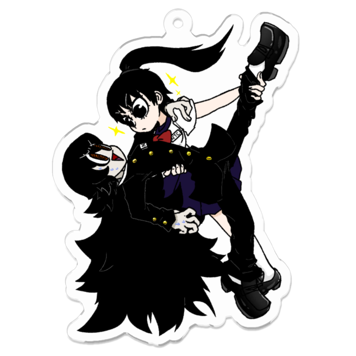 アクリルキーホルダー - 70 x 70 (mm)