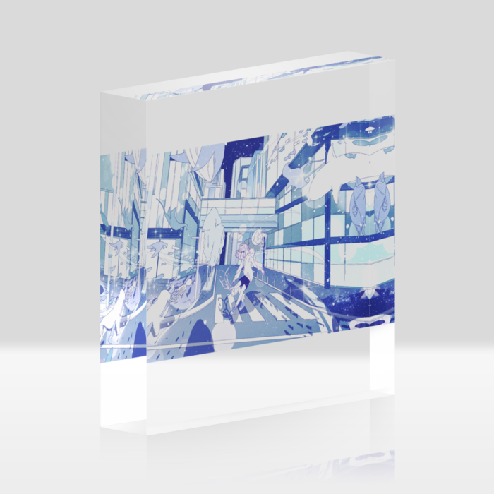 アクリルブロック - 100x100mm