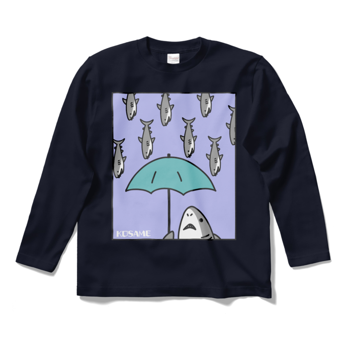 ロングスリーブTシャツ - S - ネイビー