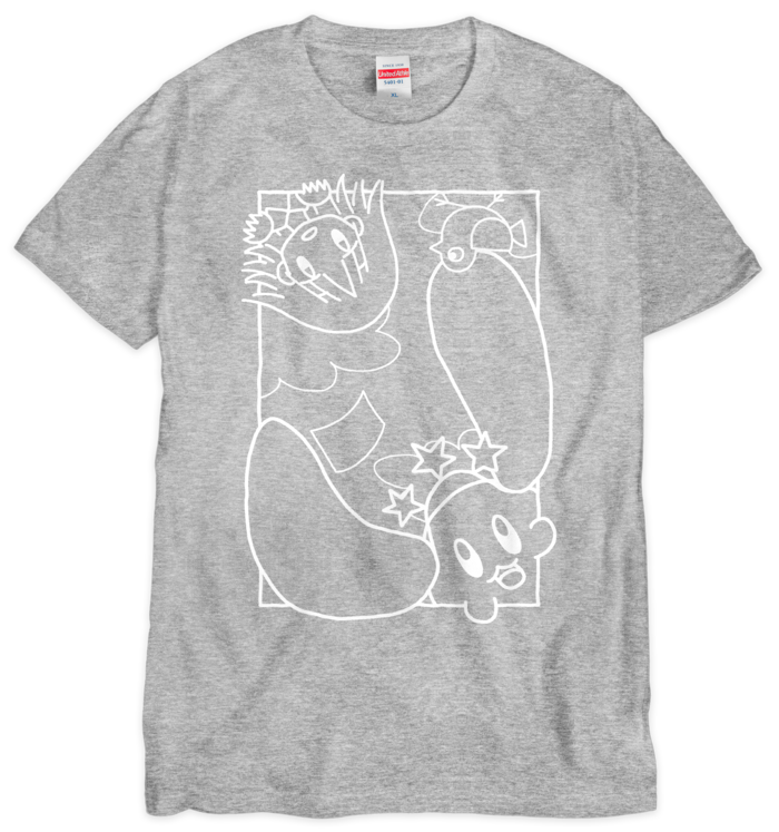 Tシャツ(シルクスクリーン印刷) - XL - 1色
