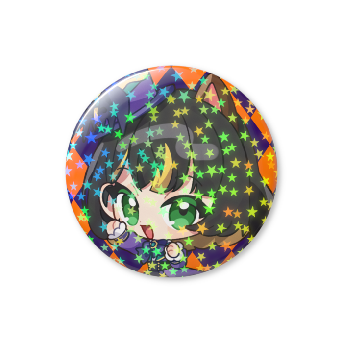 【梨ナナ-B】ホログラム缶バッジ - 44mm