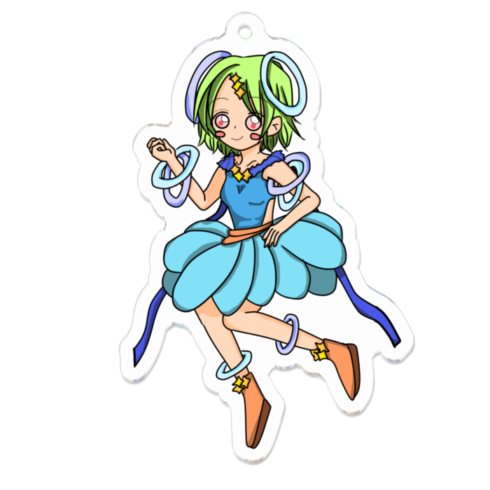 アクリルキーホルダー - 70 x 70 (mm)