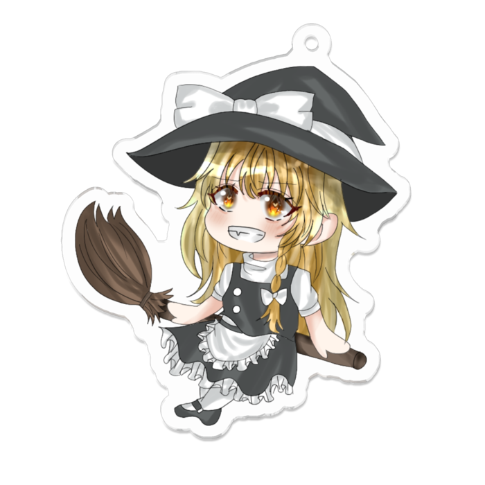 アクリルキーホルダー - 70 x 70 (mm)