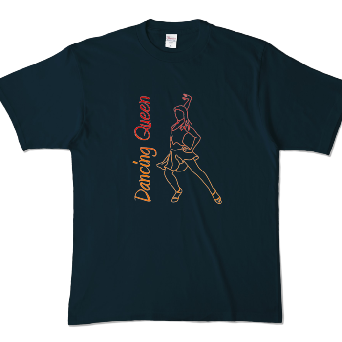 カラーTシャツ - XL - ネイビー (濃色)