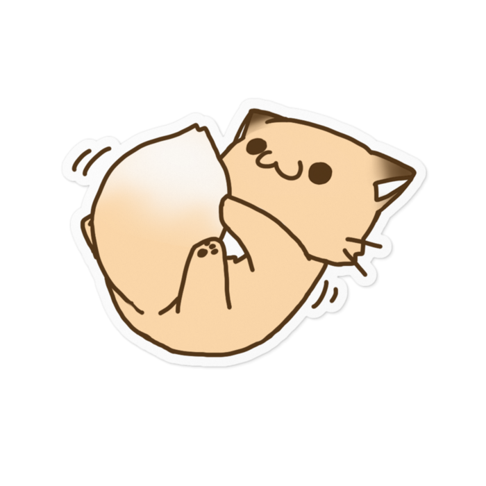 ステッカー - 100 x 100 (mm)