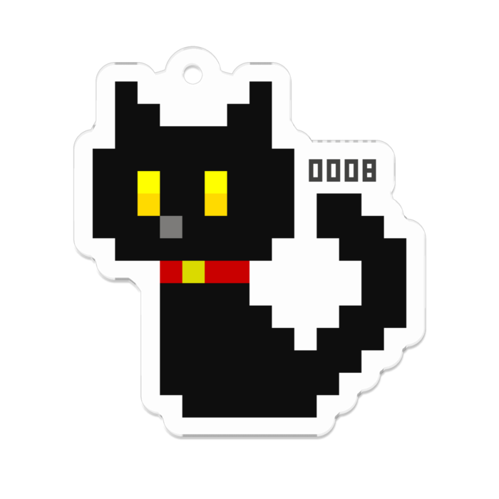 アクリルキーホルダー（コーティング） - 50 x 50 (mm)