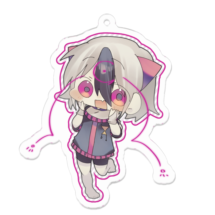 アクリルキーホルダー - 70 x 70 (mm)