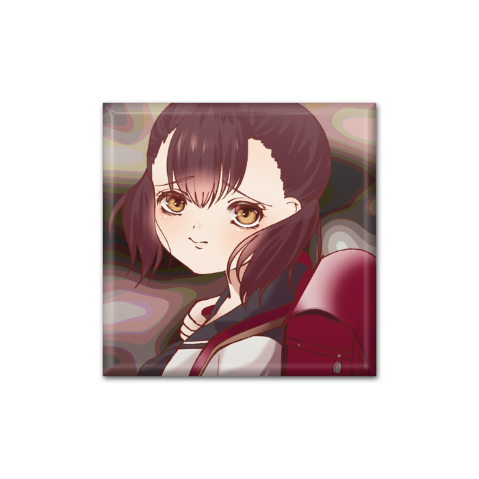 缶バッジ - 四角形40mm