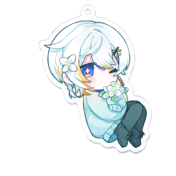 アクリルキーホルダー - 70 x 70 (mm)