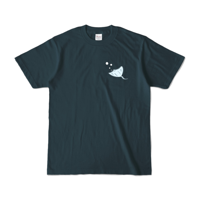 カラーTシャツ - S - デニム (濃色)