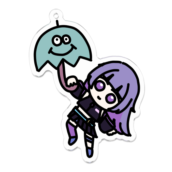 アクリルキーホルダー - 70 x 70 (mm)