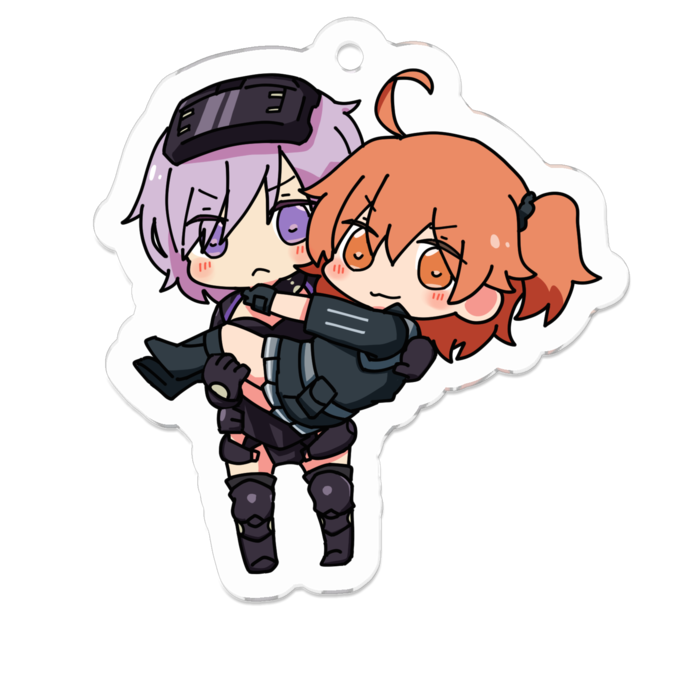 マシュとぐだ子アクキー Siroinu Booth