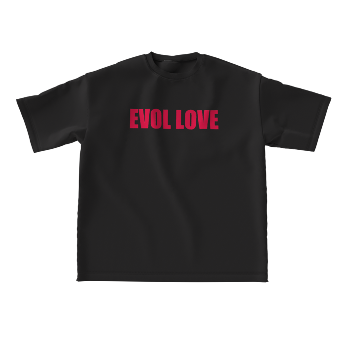 ビッグシルエットTシャツ - L - ブラック