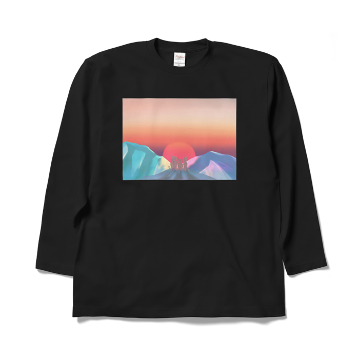 ロングスリーブTシャツ - XL - ブラック