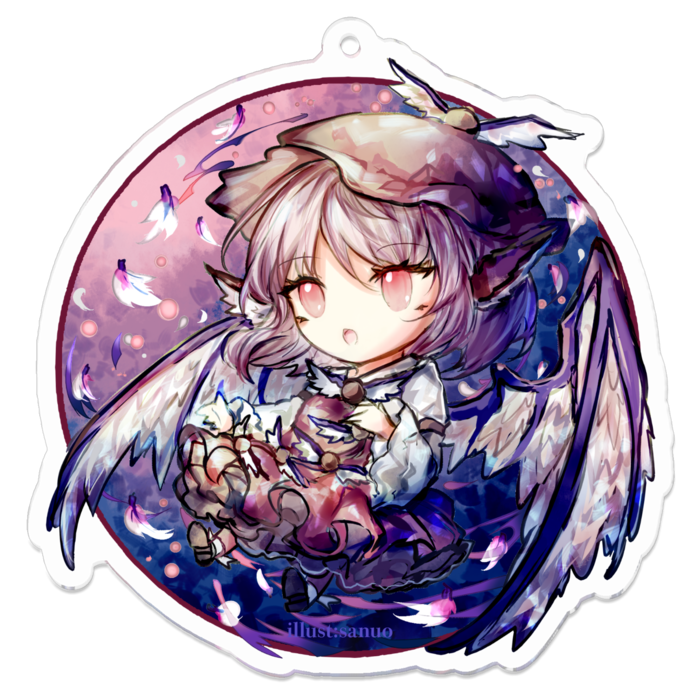 アクリルキーホルダー - 70 x 70 (mm)